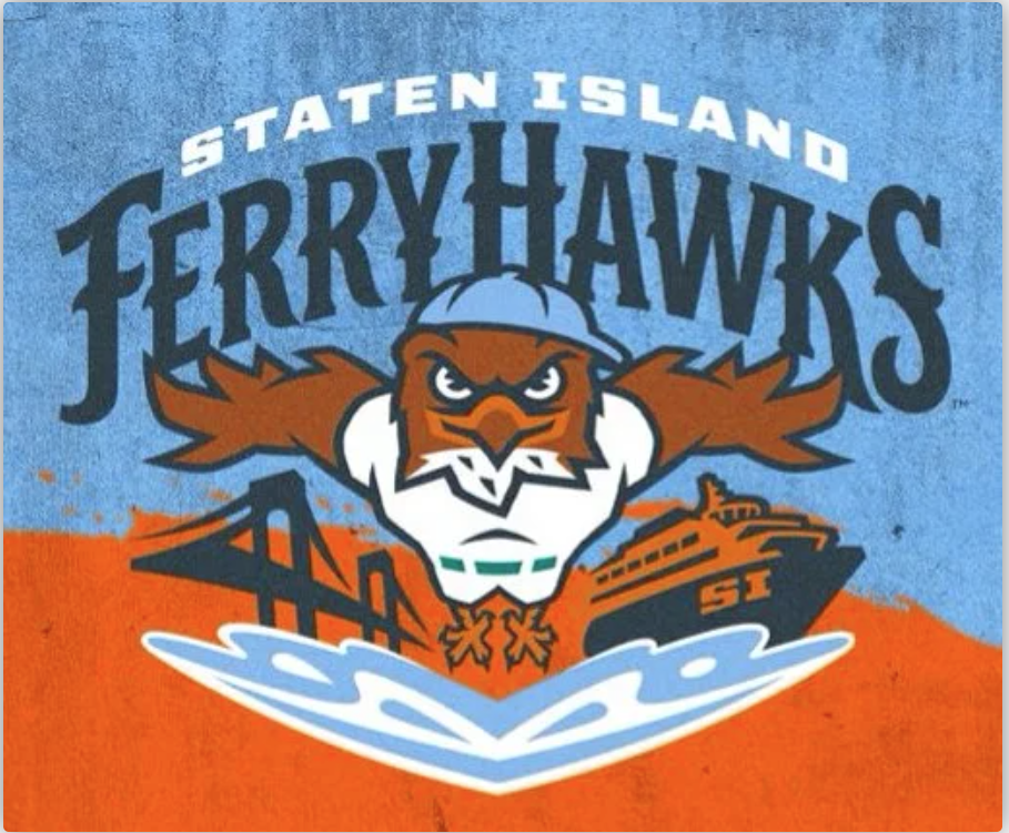 New baseball franchise Staten Island FerryHawks unveils name, logos –  SportsLogos.Net News