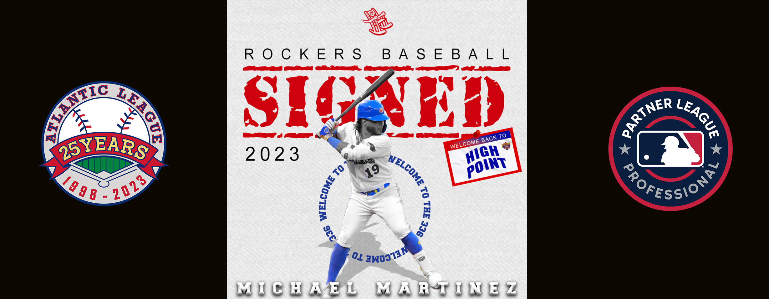 Michael Martinez  High Point Rockers Baseball