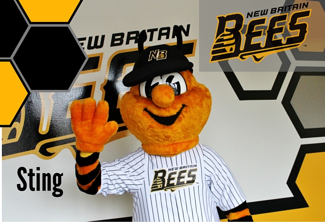 Bumble the Bee, Salt Lake Bees mascot; AAA Pacific Coast League.